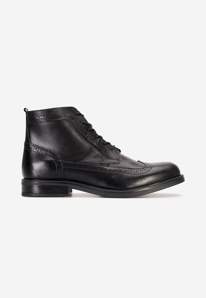 Stivaletti pelle Lester nero