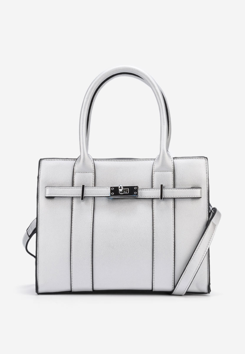 Borsa a mano Yvesa argento