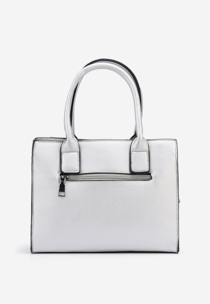 Borsa a mano Yvesa argento