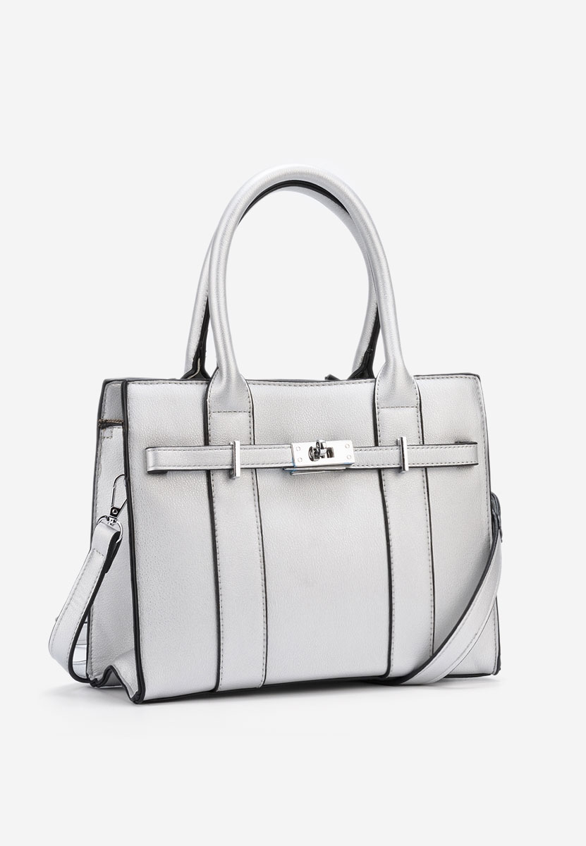 Borsa a mano Yvesa argento