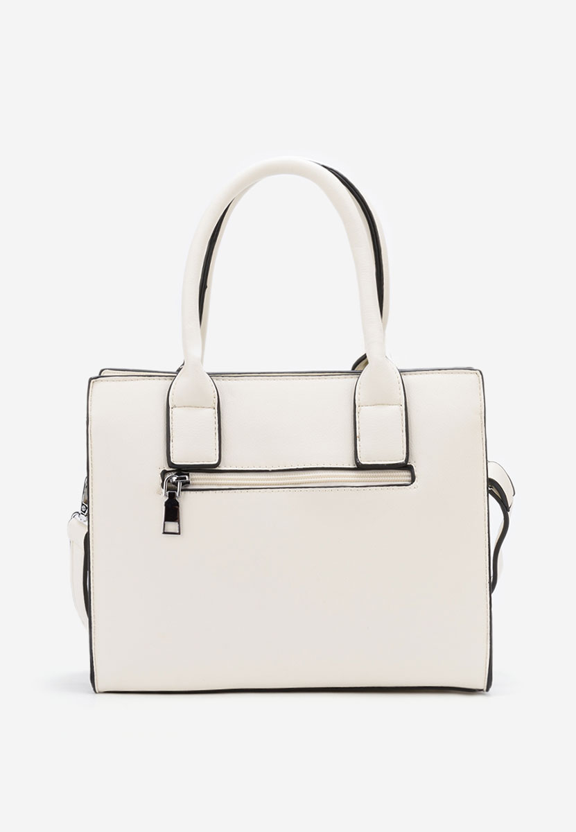 Borsa a mano Yvesa bianca