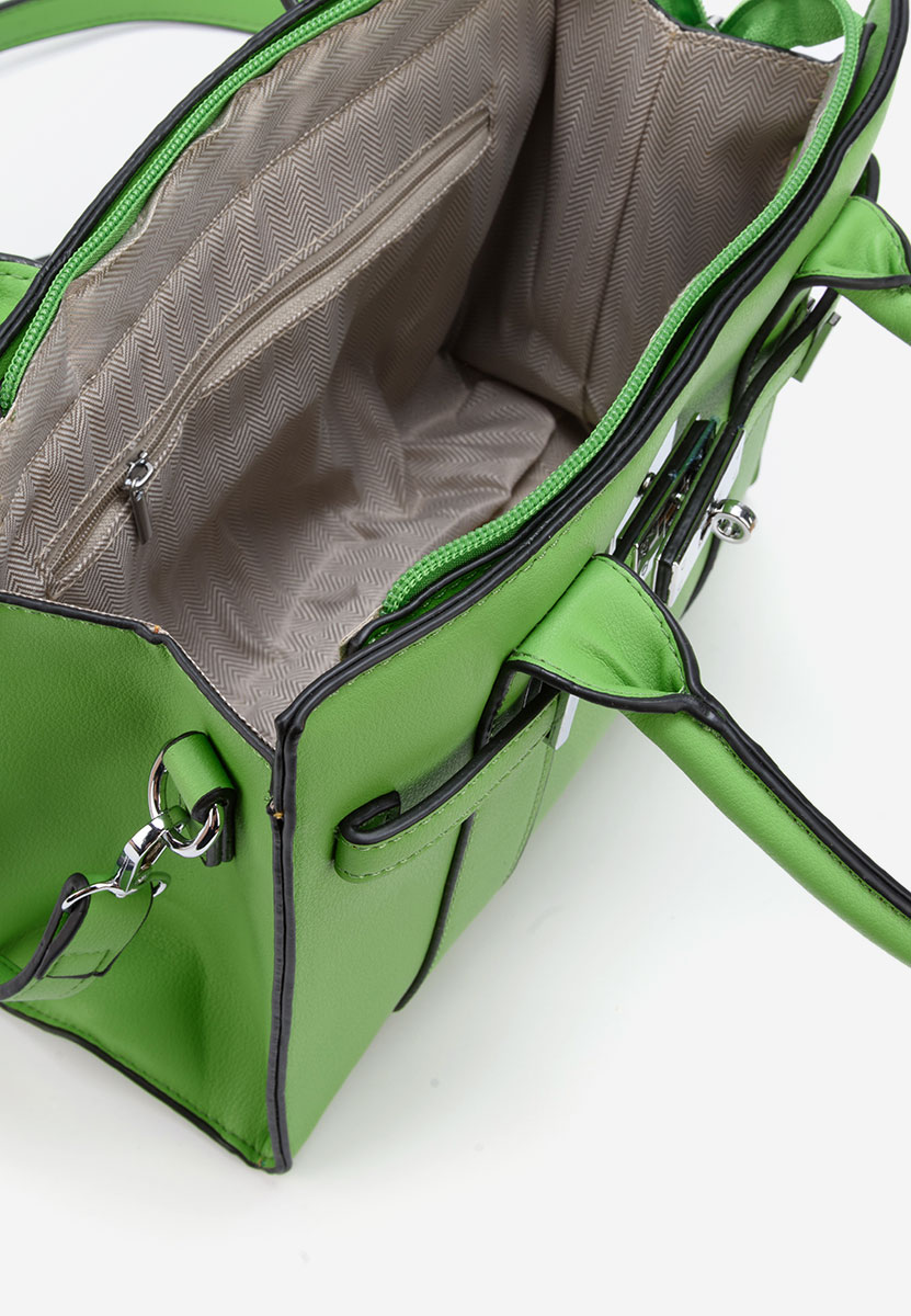 Borsa a mano Yvesa verde