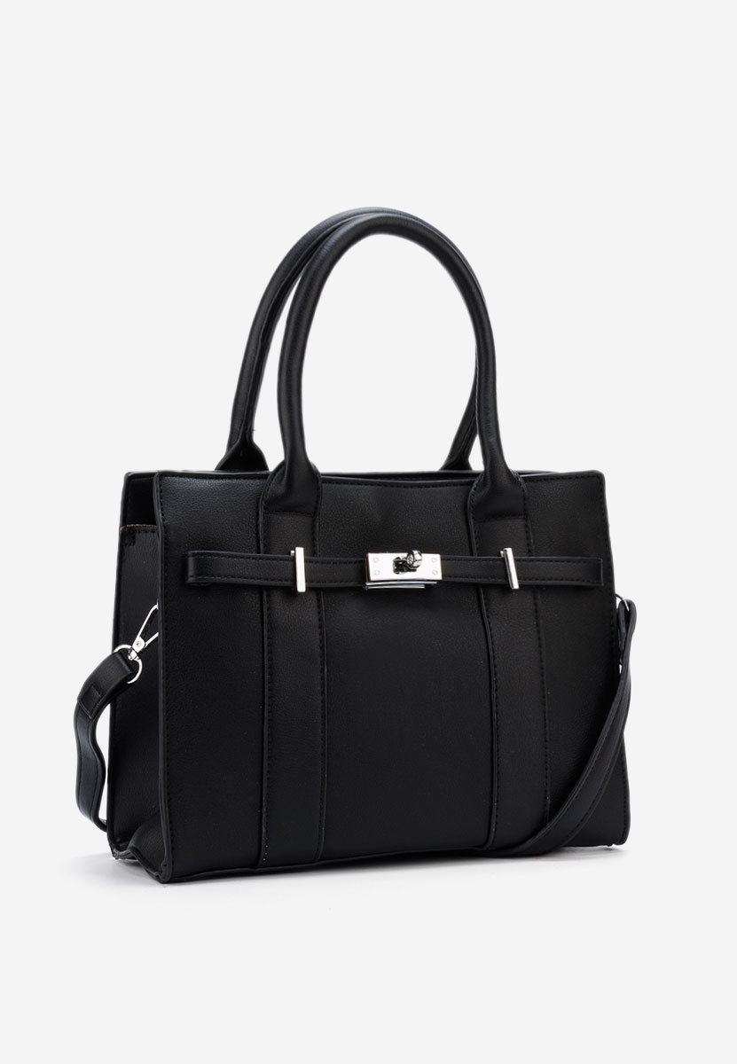Borsa a mano Yvesa nera