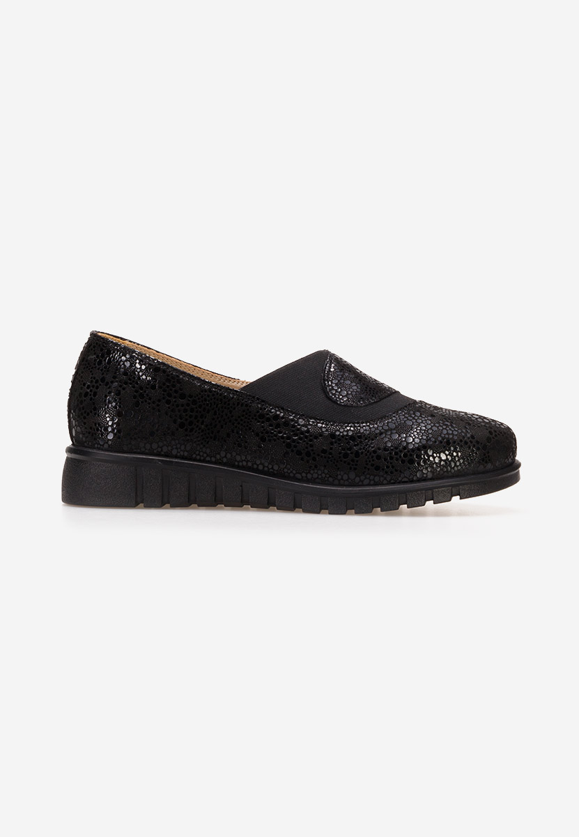 Scarpe basse donna pelle Janora V3 nero