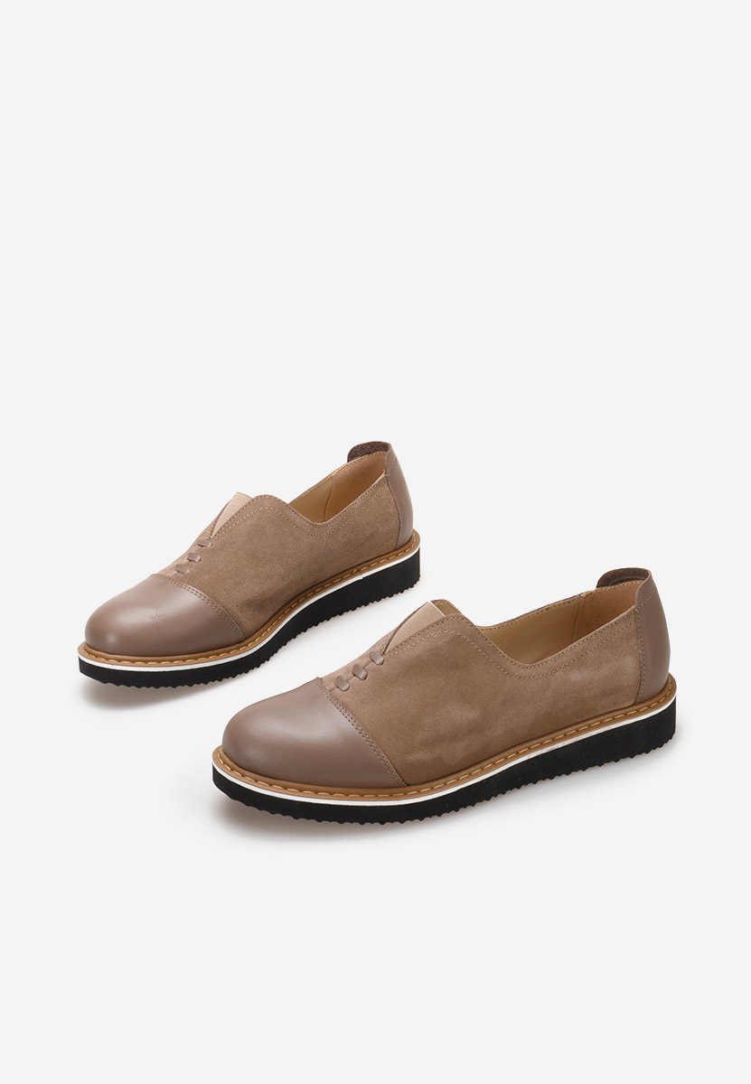 Scarpe basse donna pelle Ariva V2 Marrone