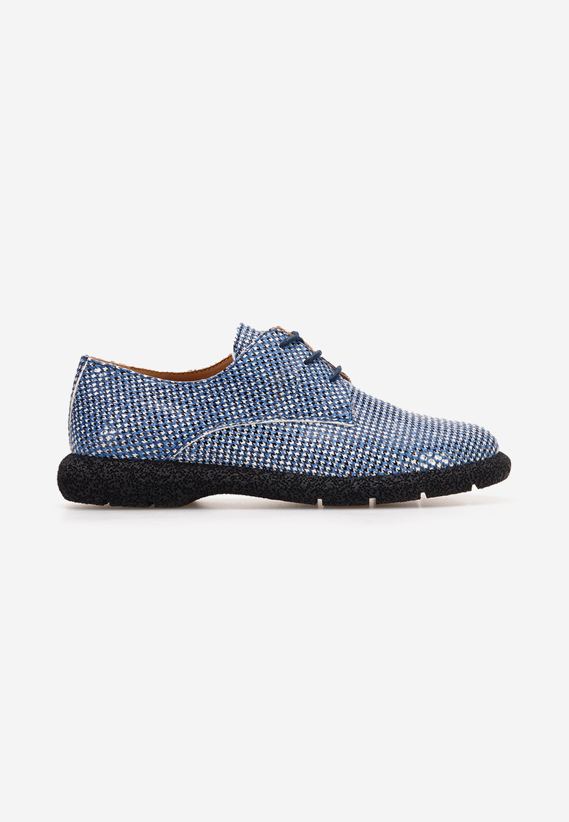 Scarpe derby pelle Karysa V3 Blu