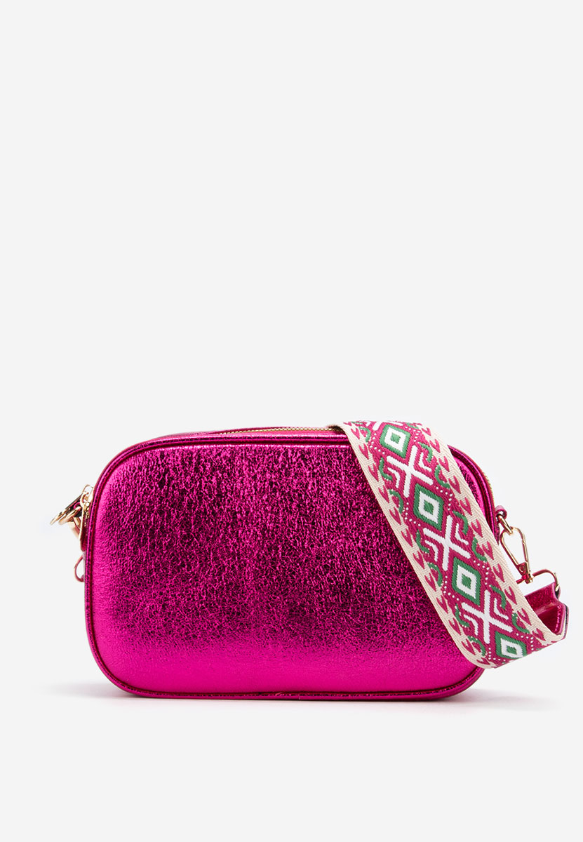 Borsa a spalla Kasra fucsia