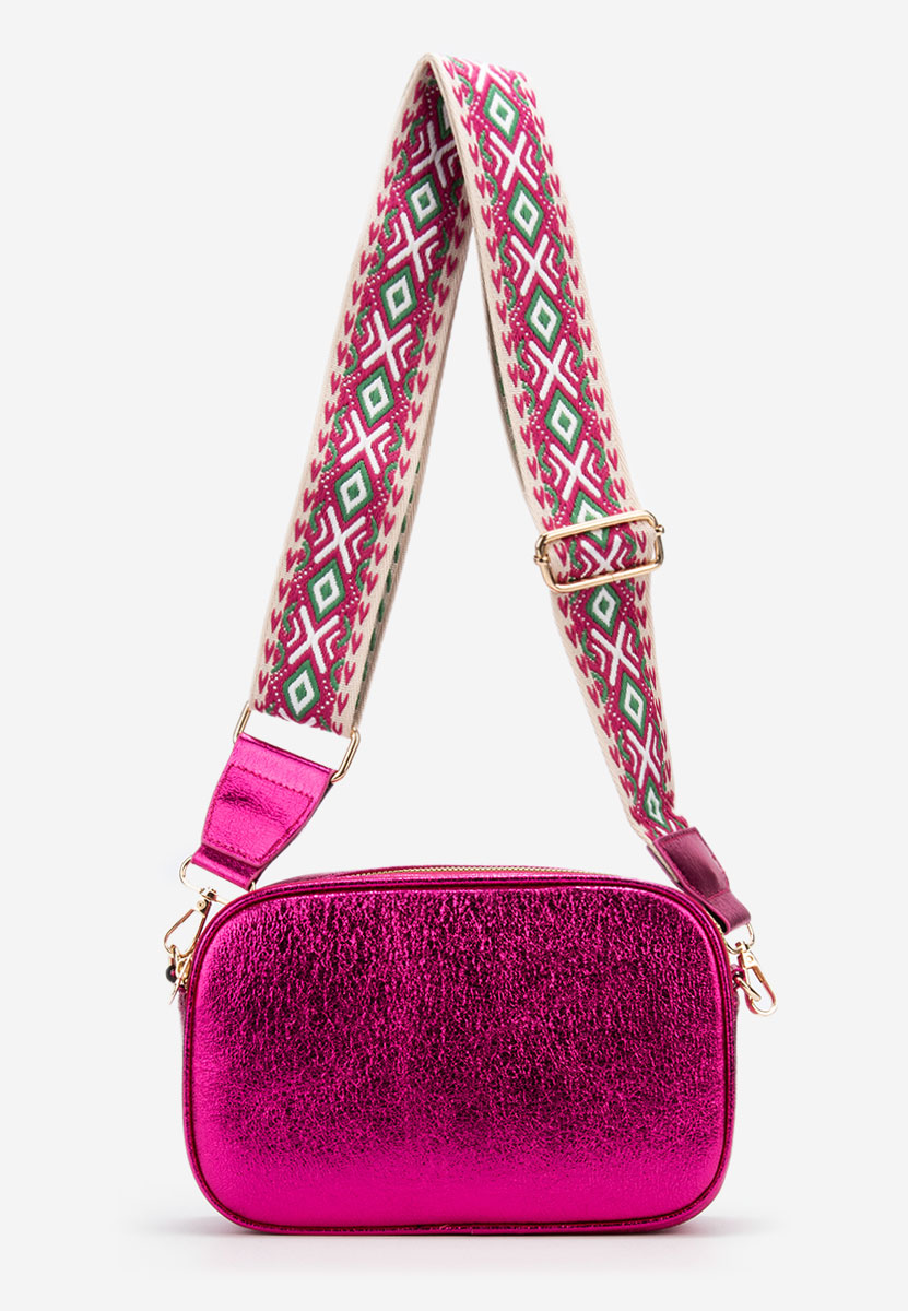 Borsa a spalla Kasra fucsia