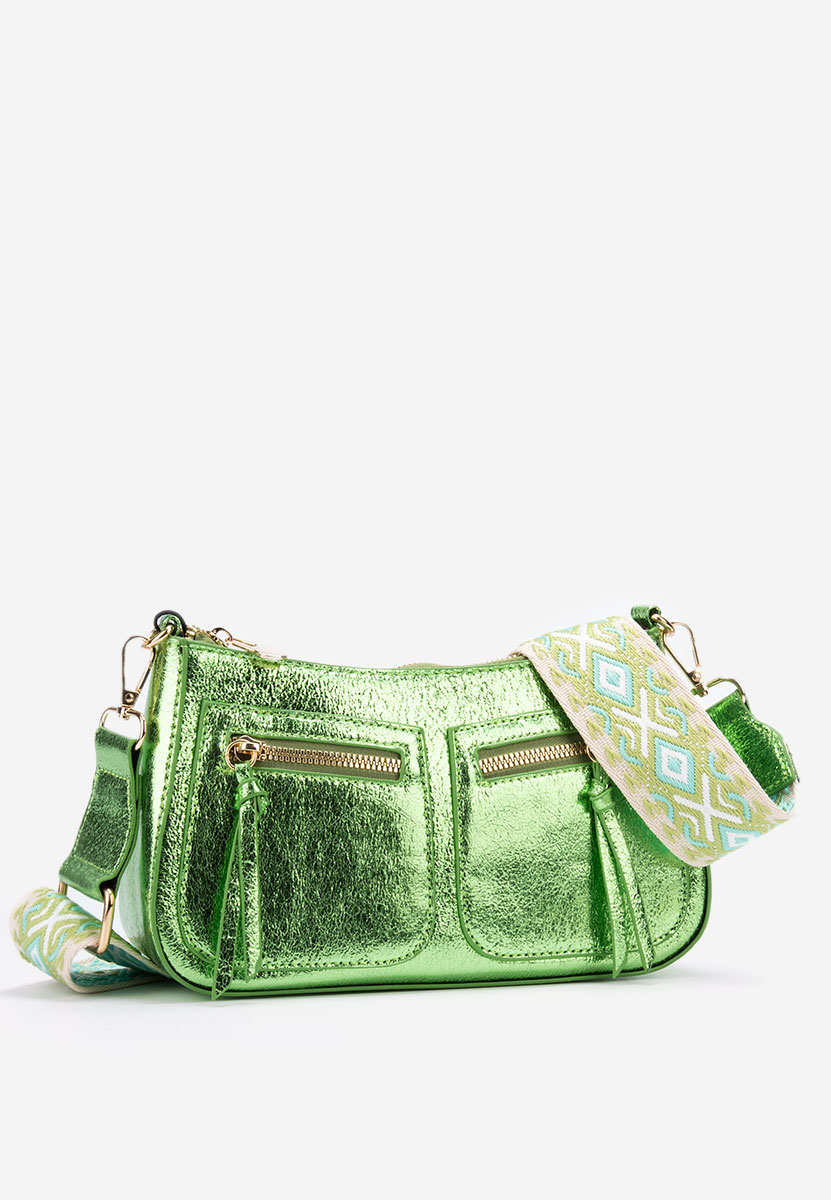 Borsa a spalla Sabrya V2 verde