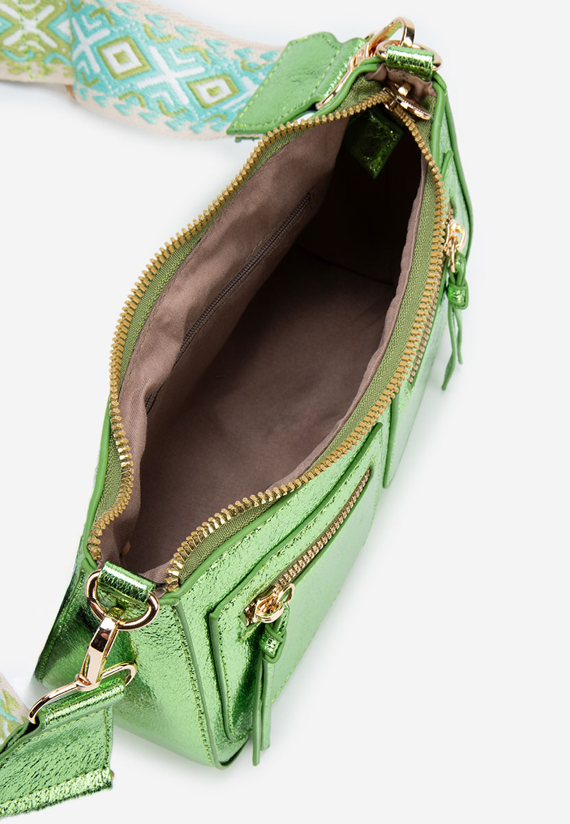 Borsa a spalla Sabrya V2 verde