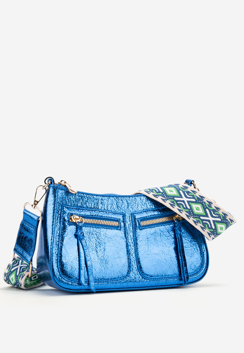 Borsa a spalla Sabrya blu