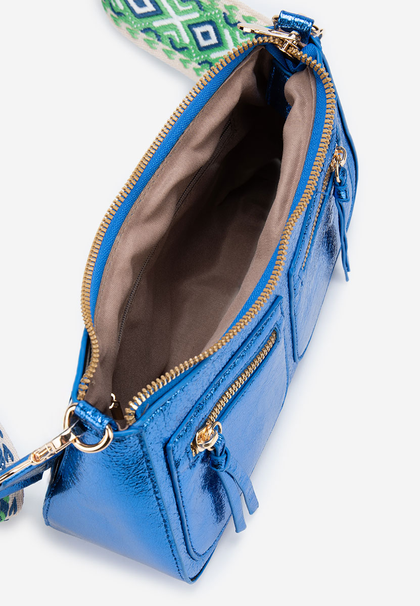 Borsa a spalla Sabrya blu