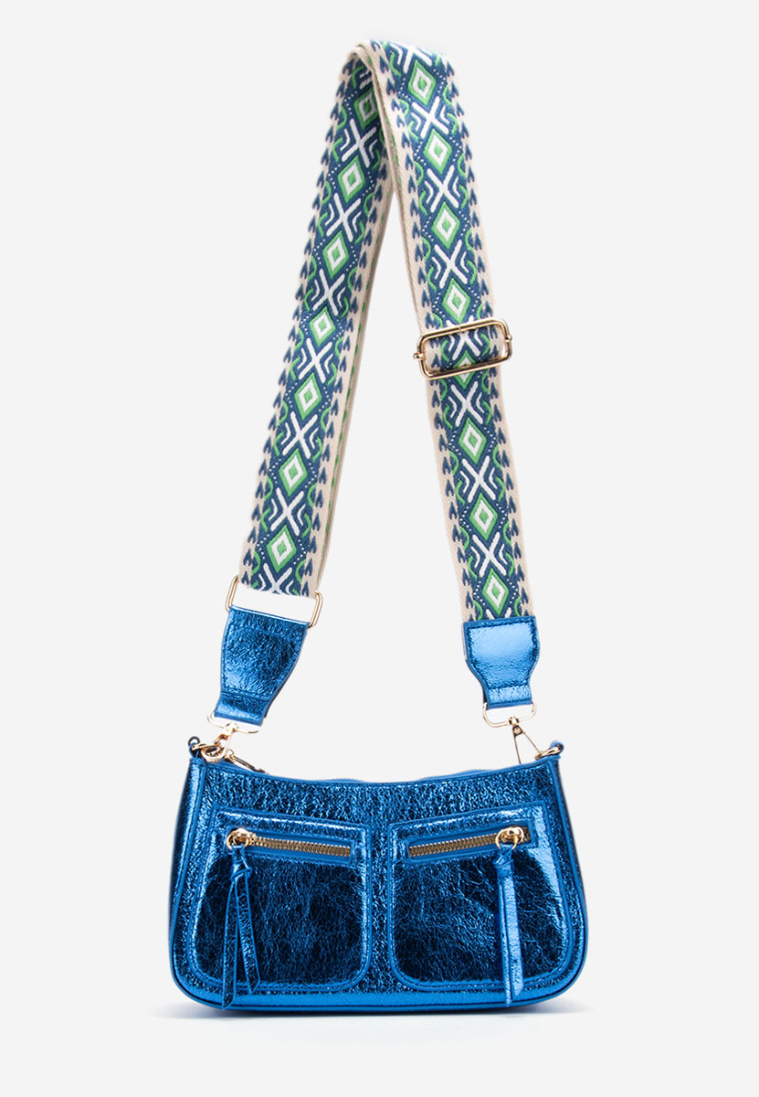 Borsa a spalla Sabrya blu