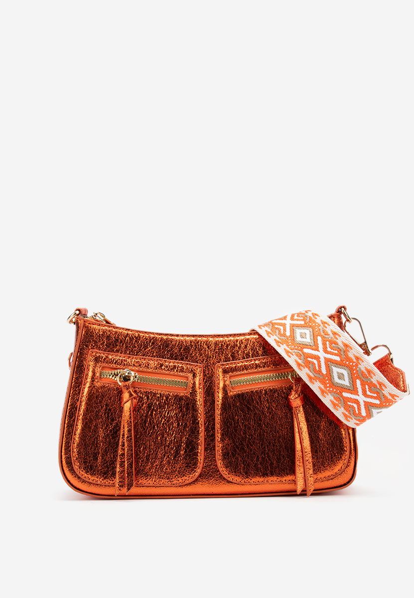 Borsa a spalla Sabrya arancione