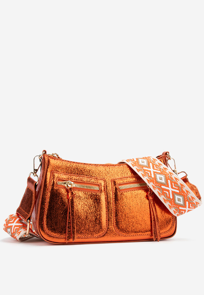 Borsa a spalla Sabrya arancione