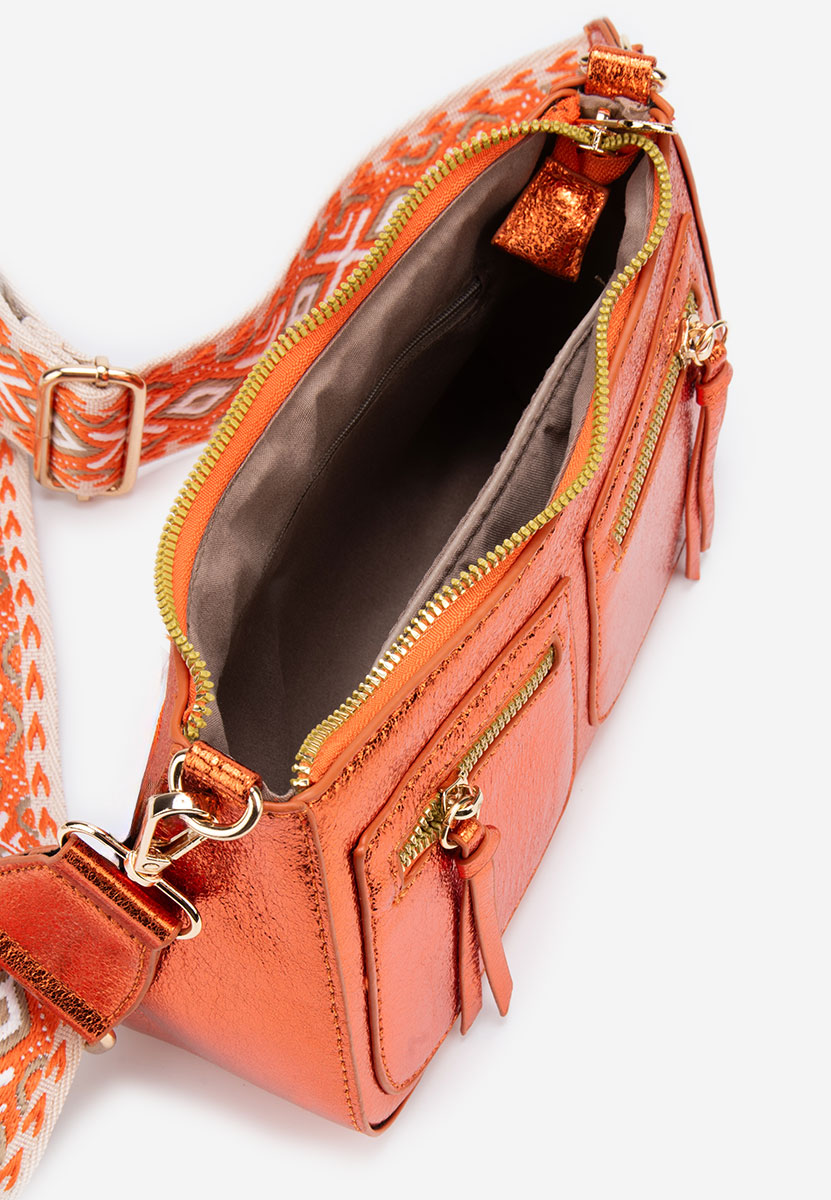 Borsa a spalla Sabrya arancione