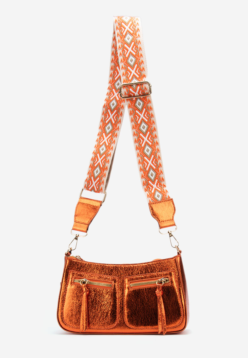Borsa a spalla Sabrya arancione