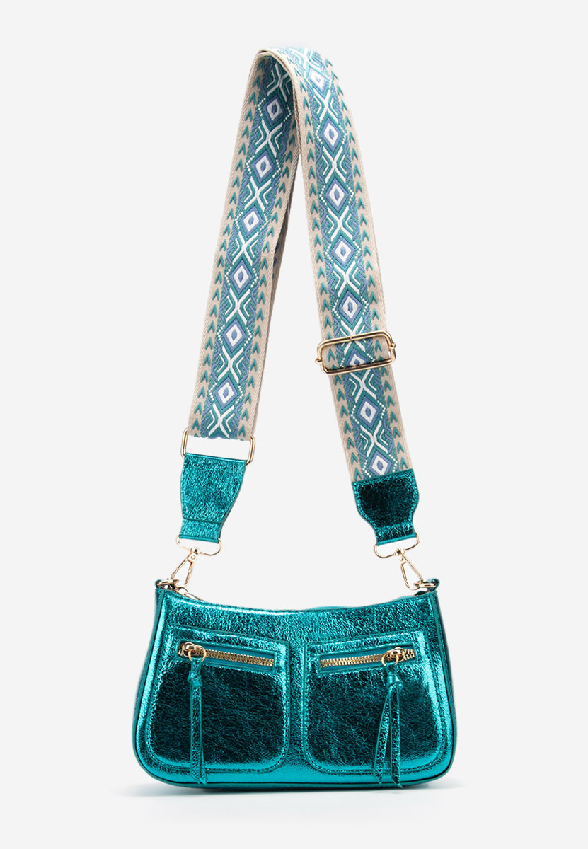 Borsa a spalla Sabrya turchese