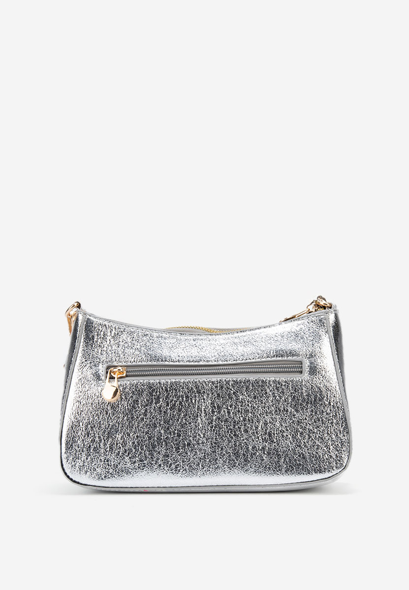 Borsa a spalla Sabrya argento