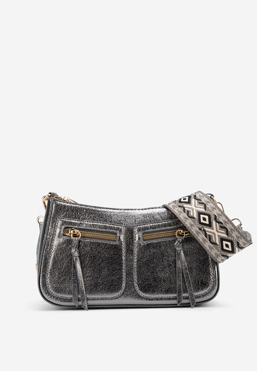 Borsa a spalla Sabrya grigio