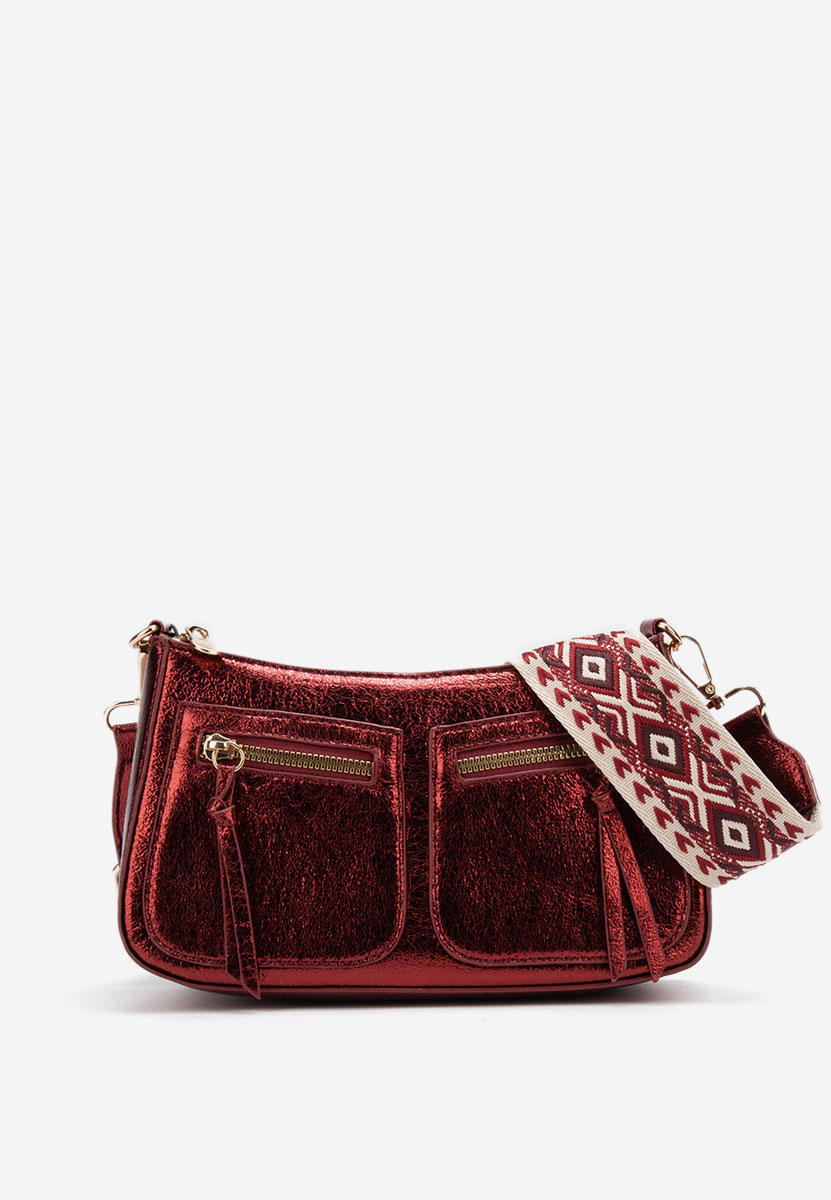 Borsa a spalla Sabrya granata