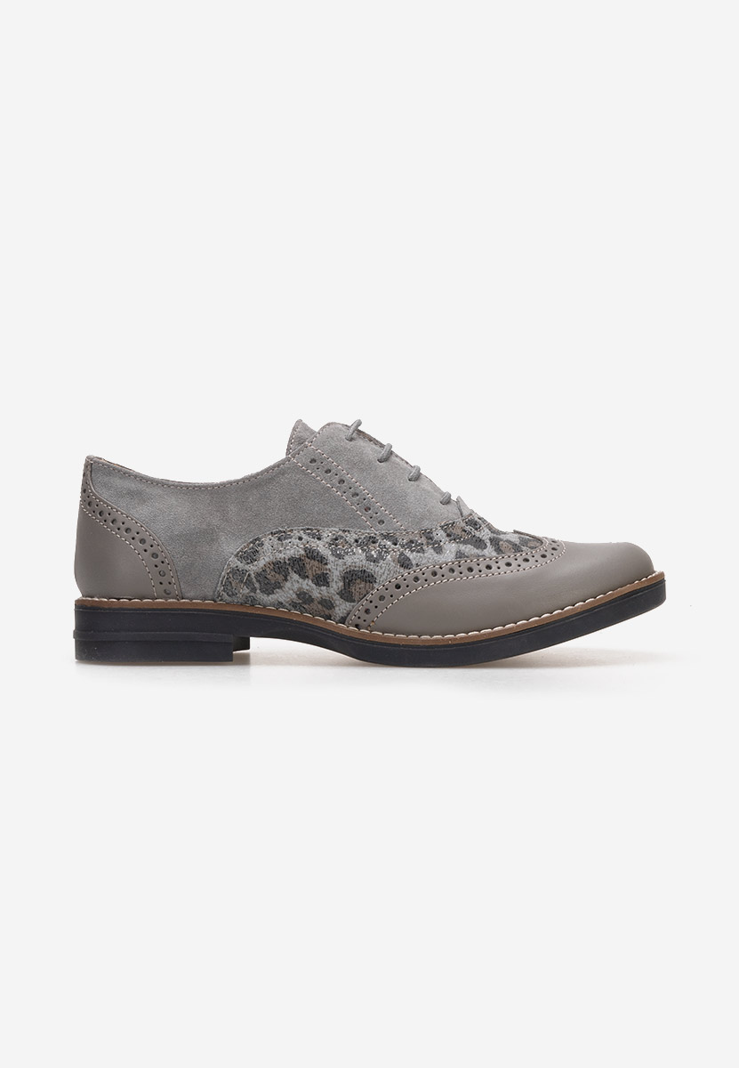 Scarpe brogue donna Emily V2 Grigio