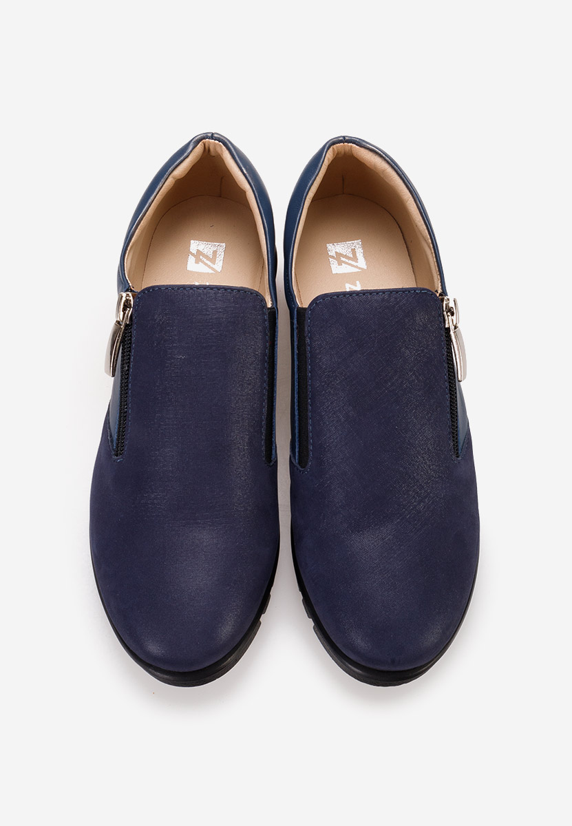 Scarpe basse donna pelle Isola Blu marine