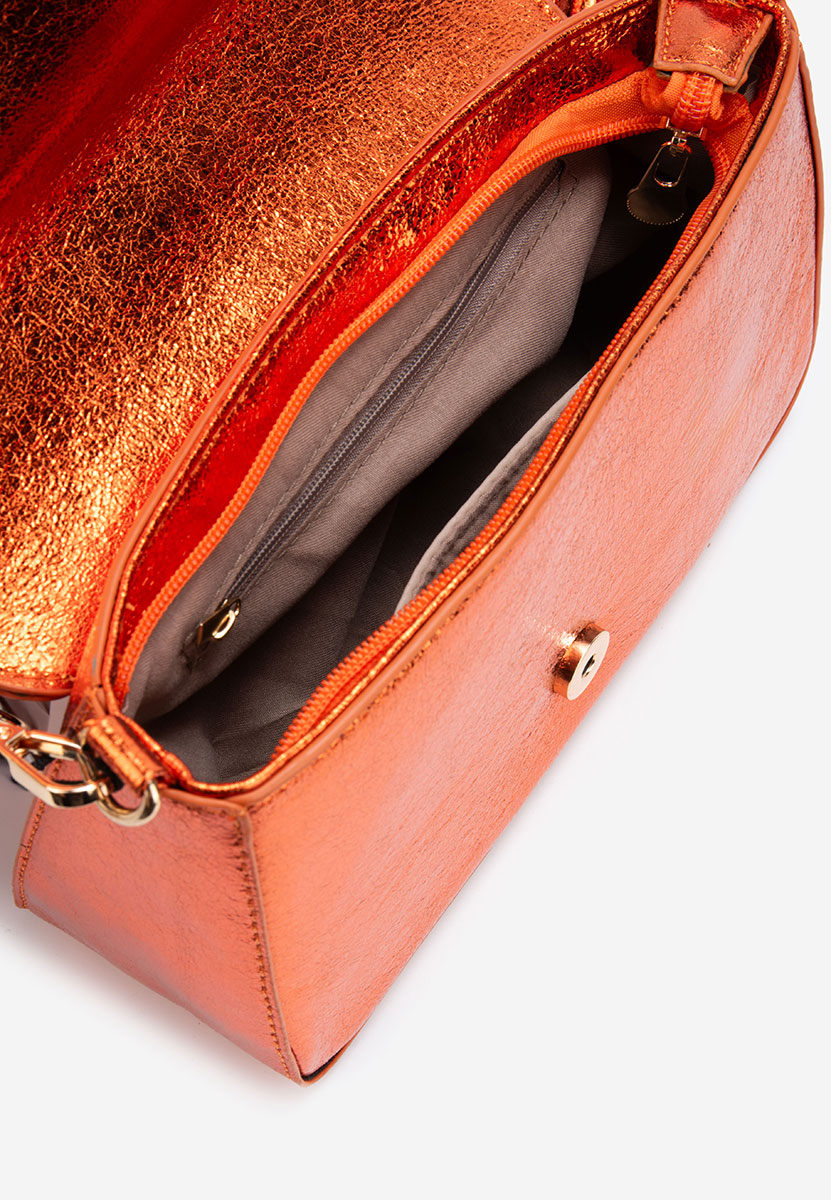 Borsa a spalla Zarina arancione