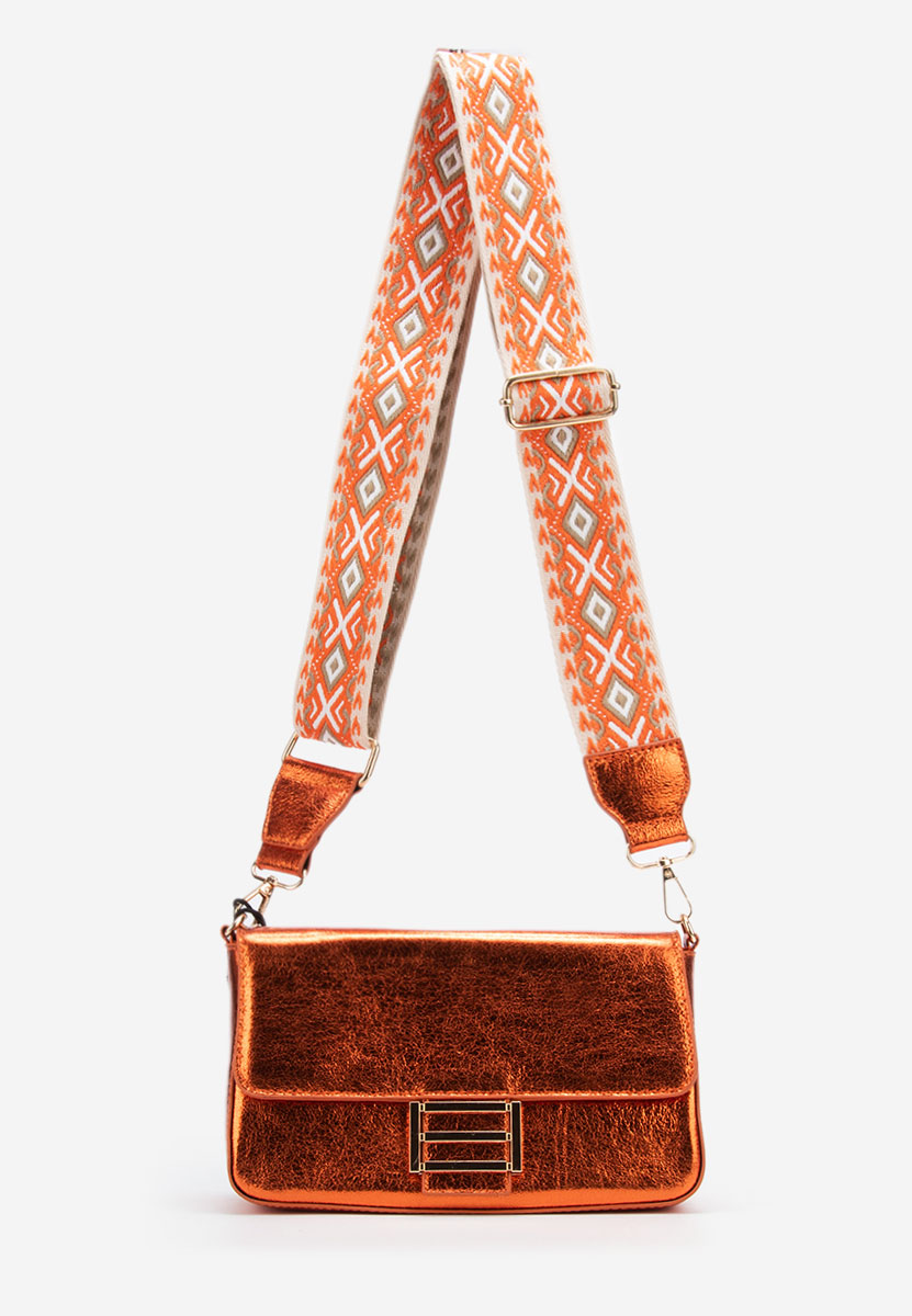Borsa a spalla Zarina arancione