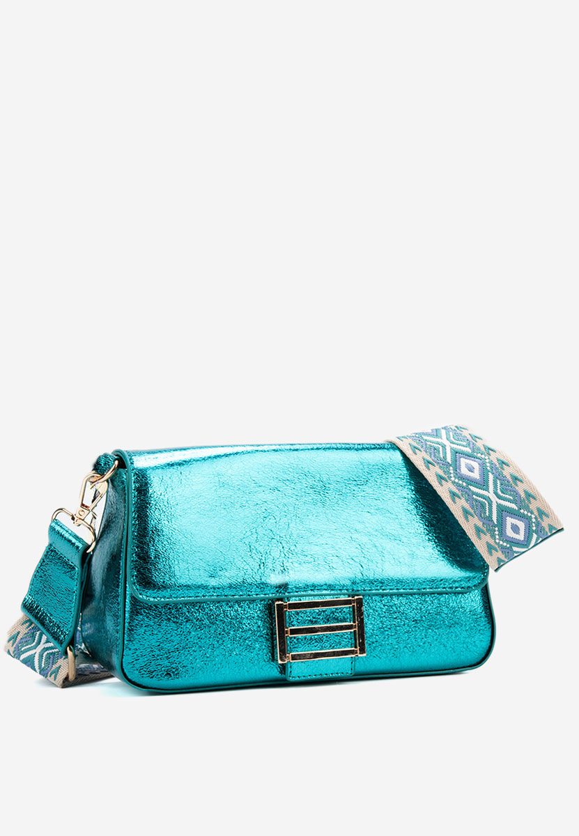 Borsa a spalla Zarina turchese
