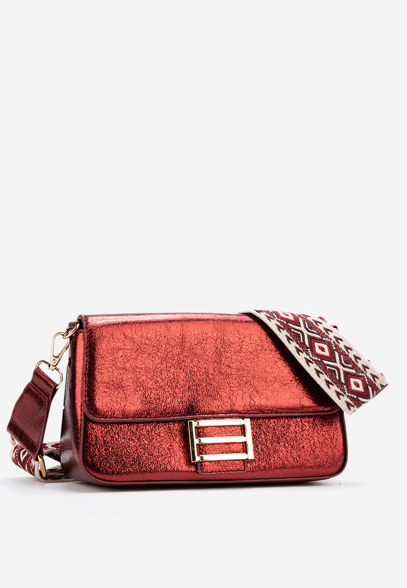 Borsa a spalla Zarina rosso
