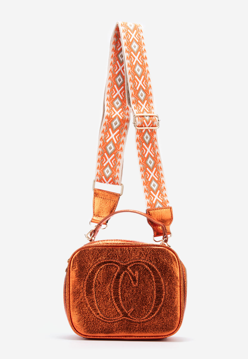 Borsa a tracolla Julisa arancione