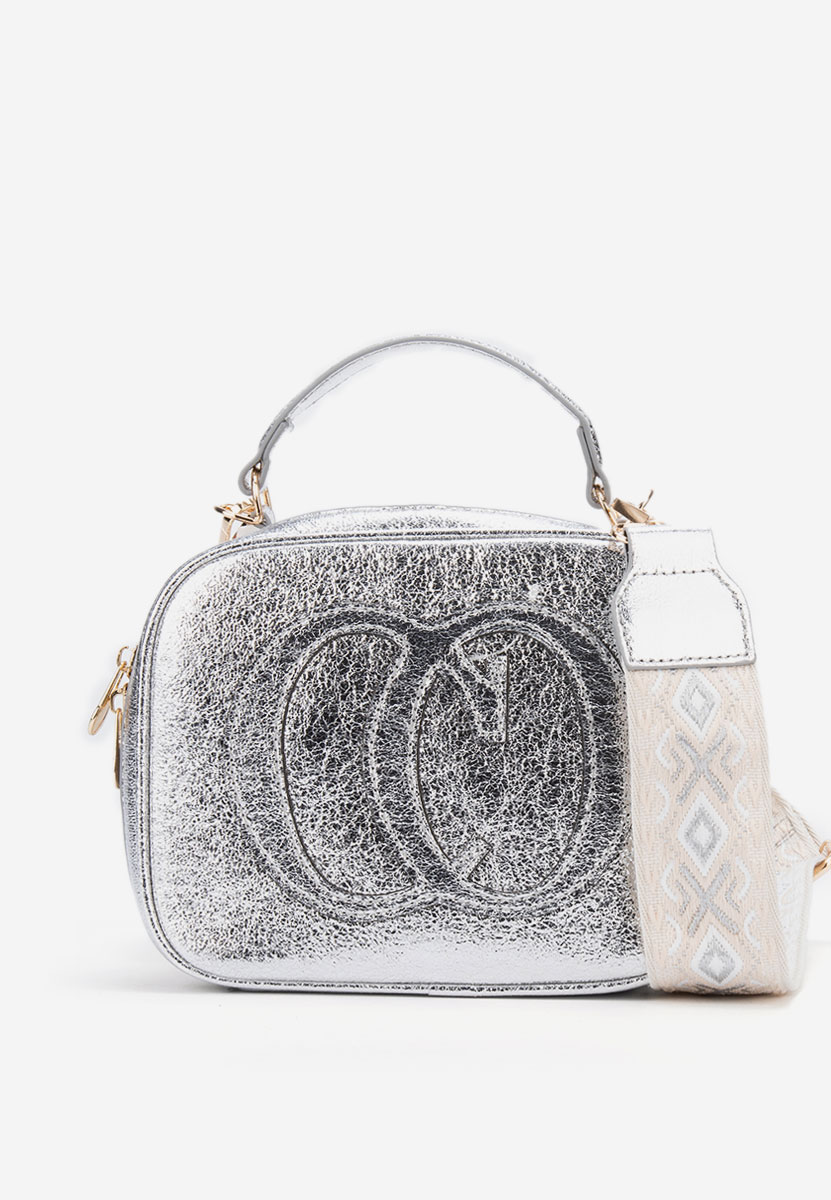 Borsa a tracolla Julisa argento