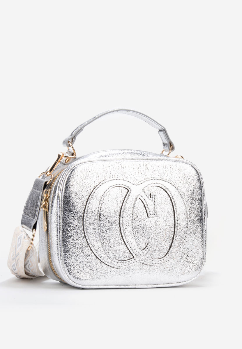Borsa a tracolla Julisa argento