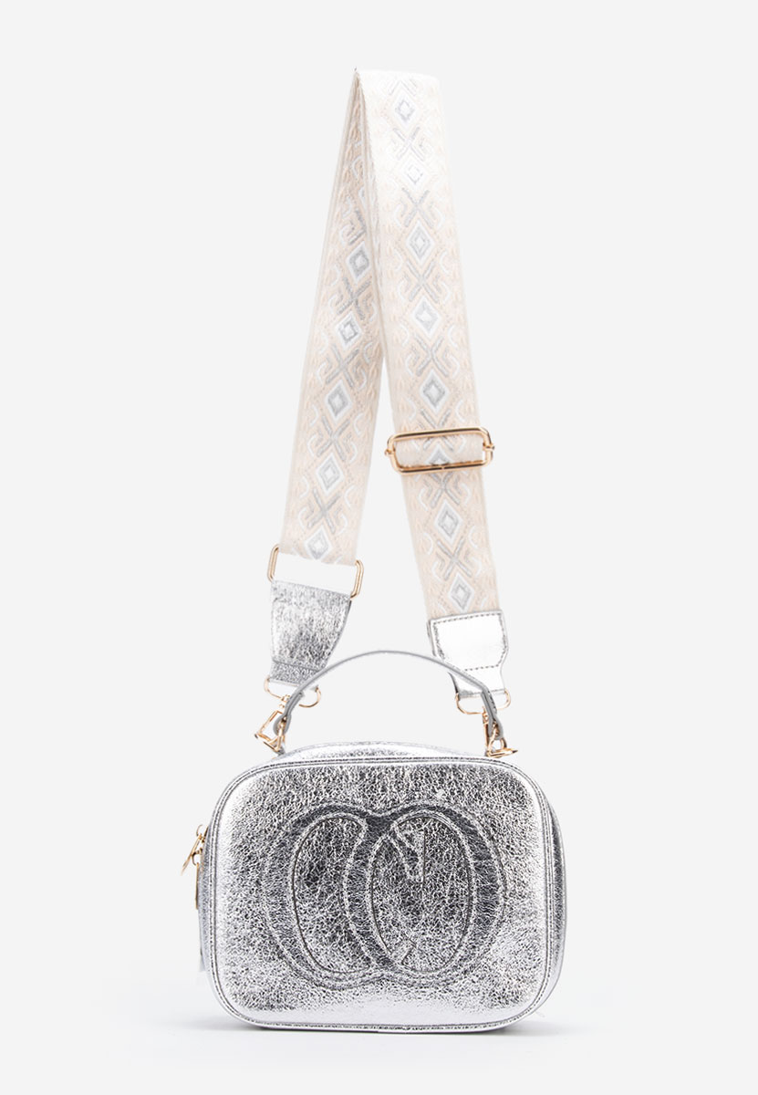 Borsa a tracolla Julisa argento