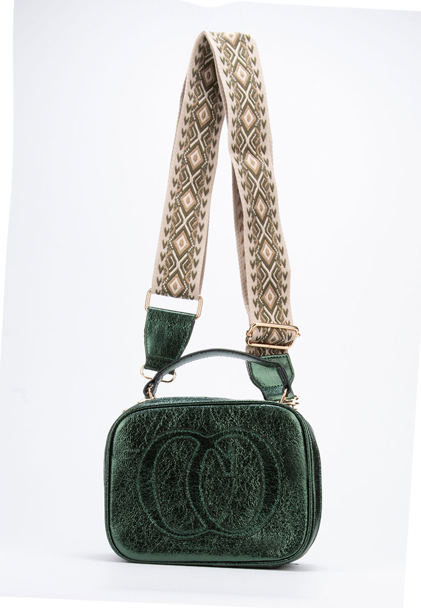 Borsa a tracolla Julisa V2 verde