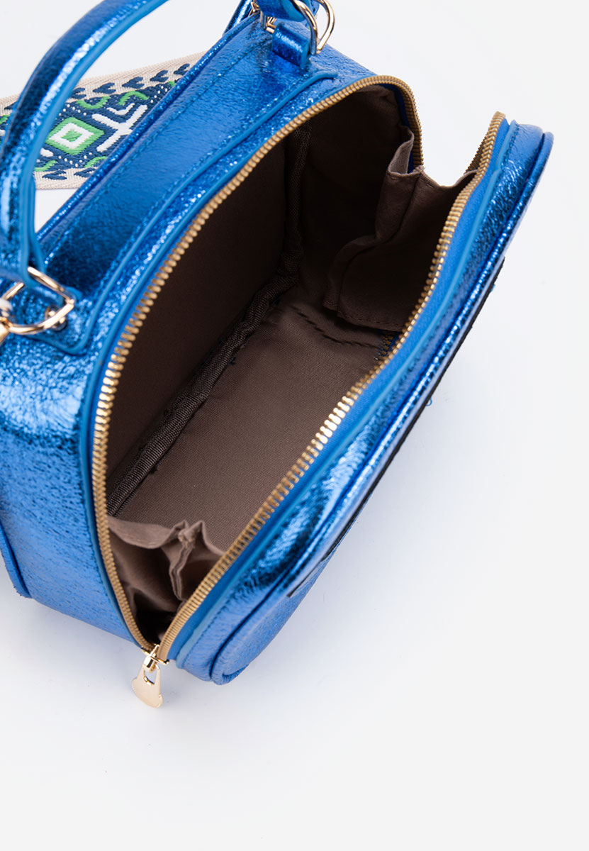Borsa a tracolla Julisa blu