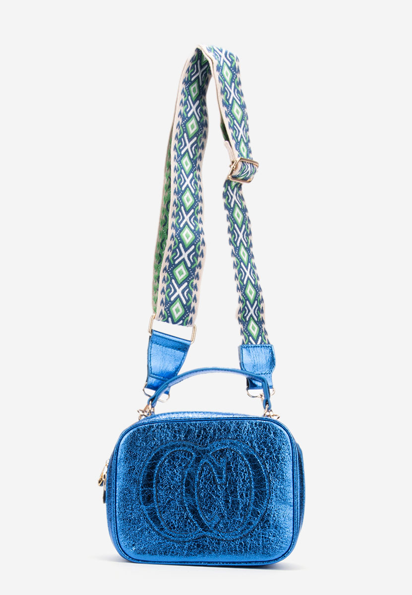 Borsa a tracolla Julisa blu