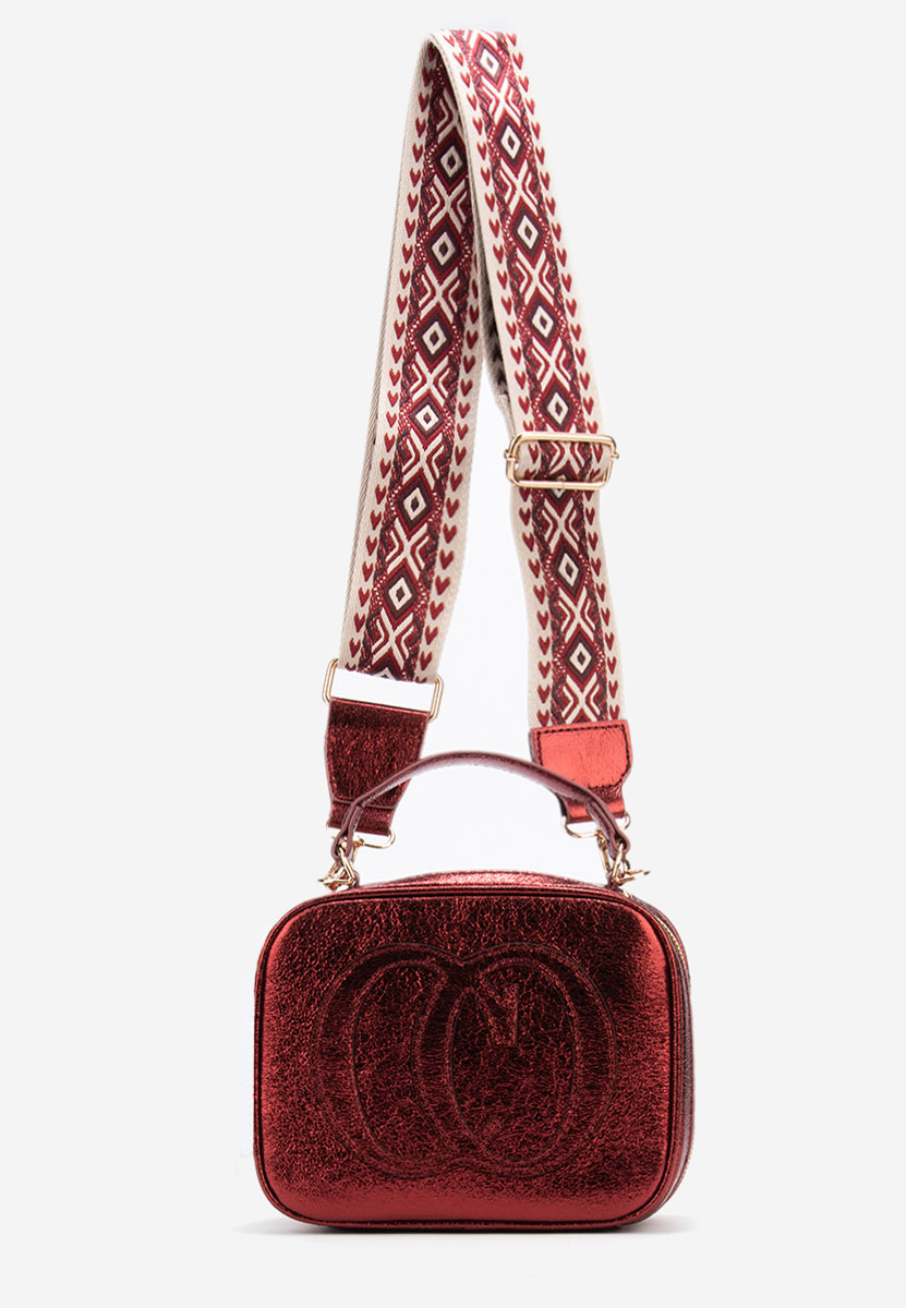 Borsa a tracolla Julisa rosso