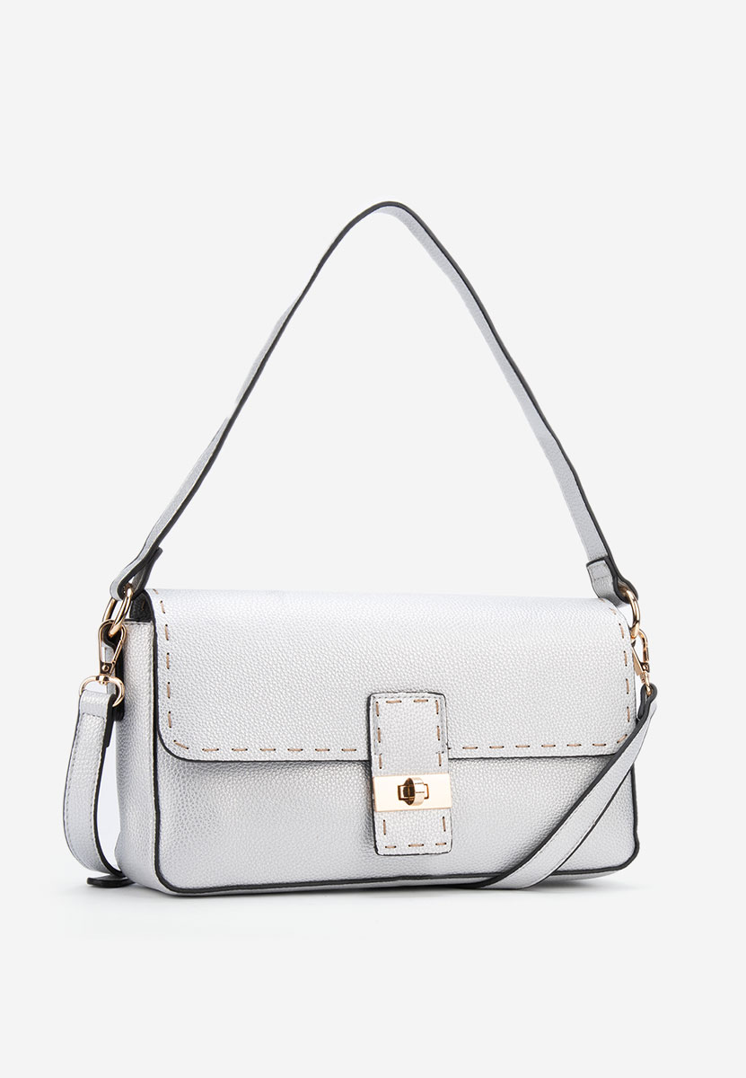 Borsa a mano Emilea argento