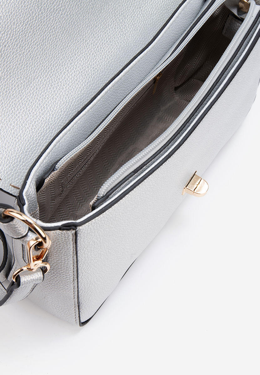 Borsa a mano Emilea argento