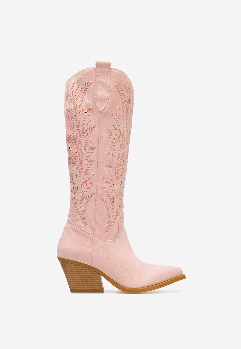 Stivali cowboy donna Indaia V2 rosa