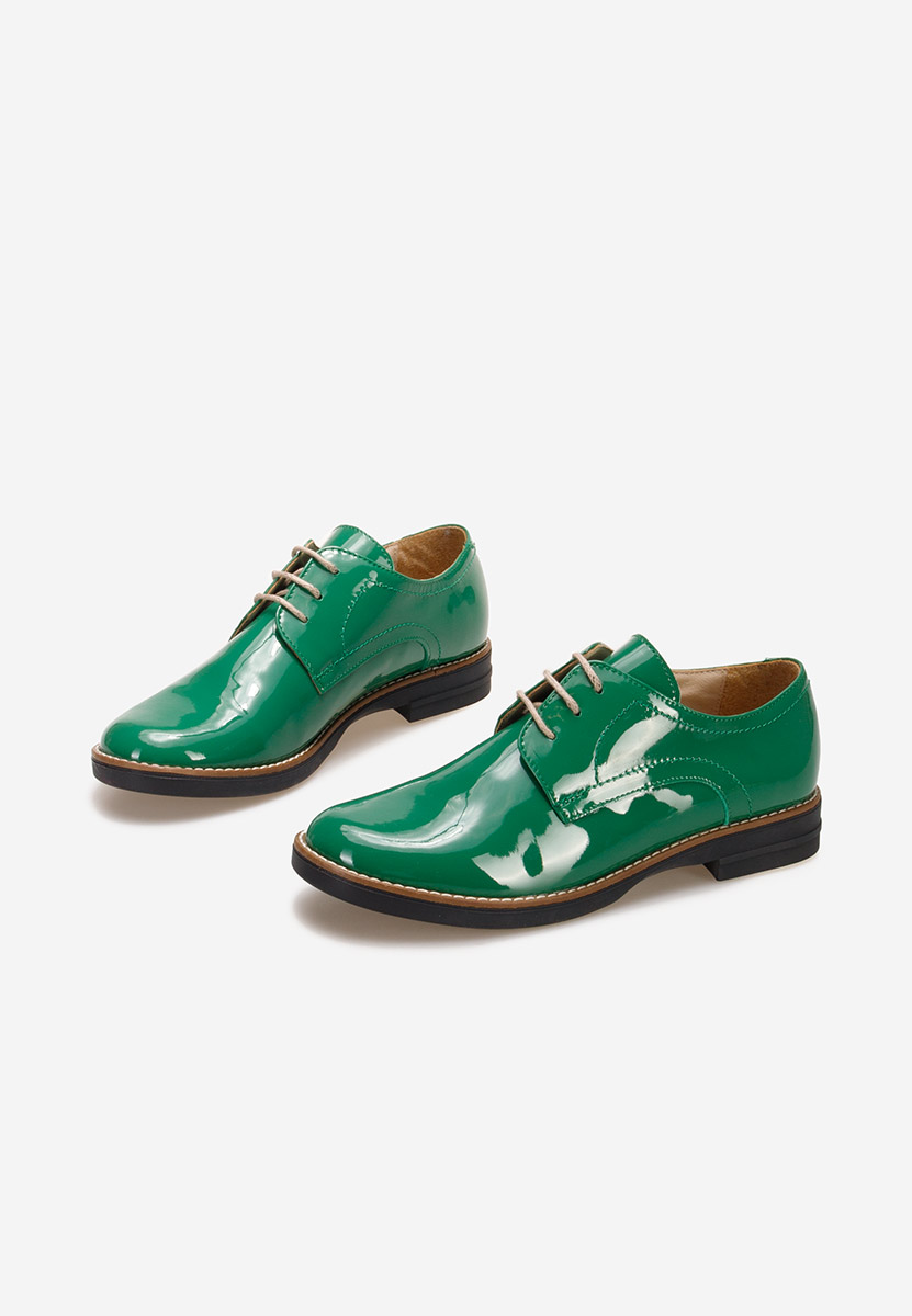 Scarpe derby pelle Otivera V3 verdi