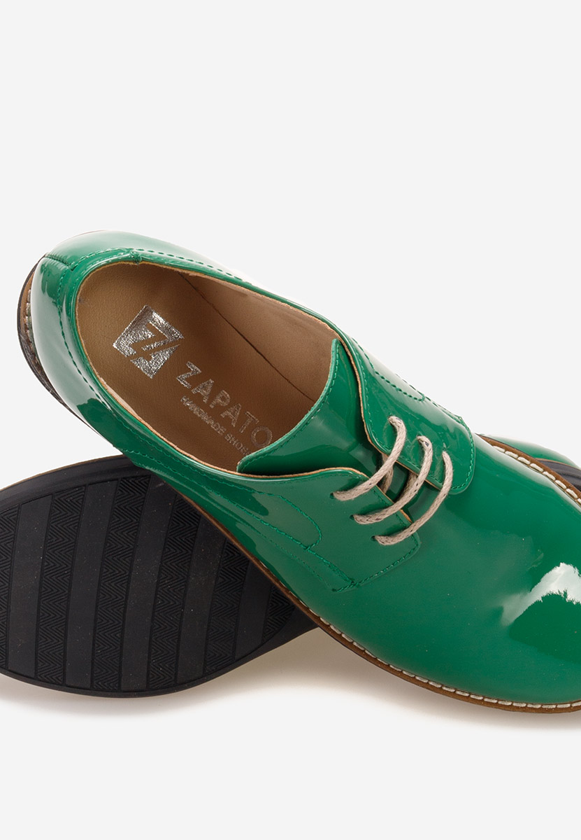 Scarpe derby pelle Otivera V3 verdi