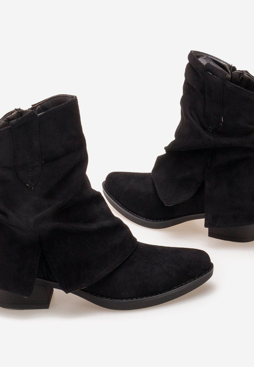 Stivaletti con tacco Dalliance Nero