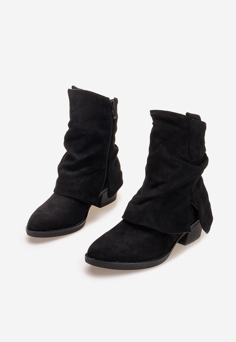 Stivaletti con tacco Dalliance Nero