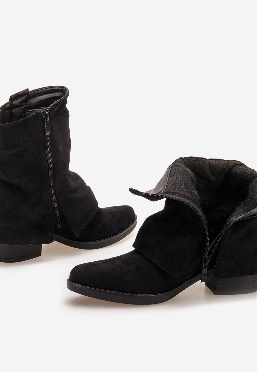 Stivaletti con tacco Dalliance Nero