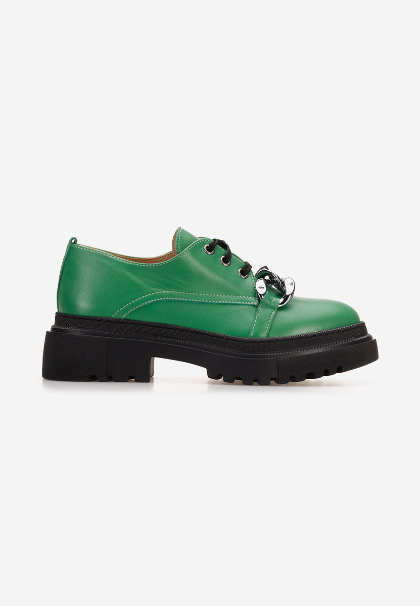 Scarpe basse donna pelle Vorea Verdi