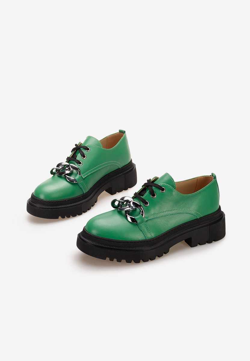 Scarpe basse donna pelle Vorea Verdi