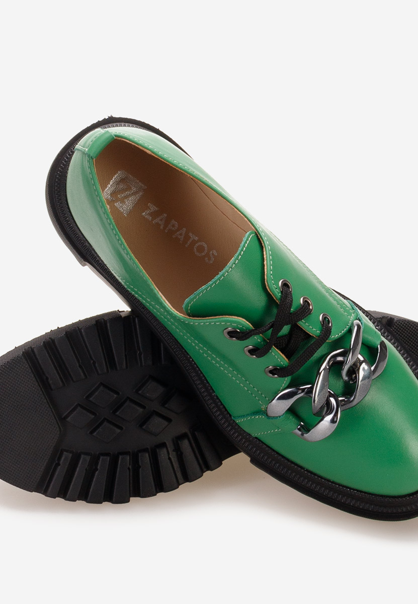Scarpe basse donna pelle Vorea Verdi